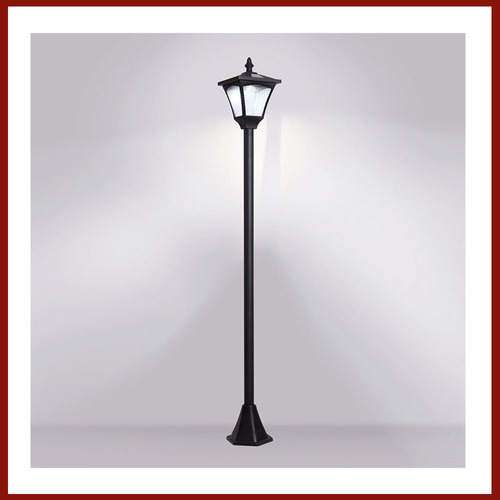 Tall and bright solar lamp for the garden
